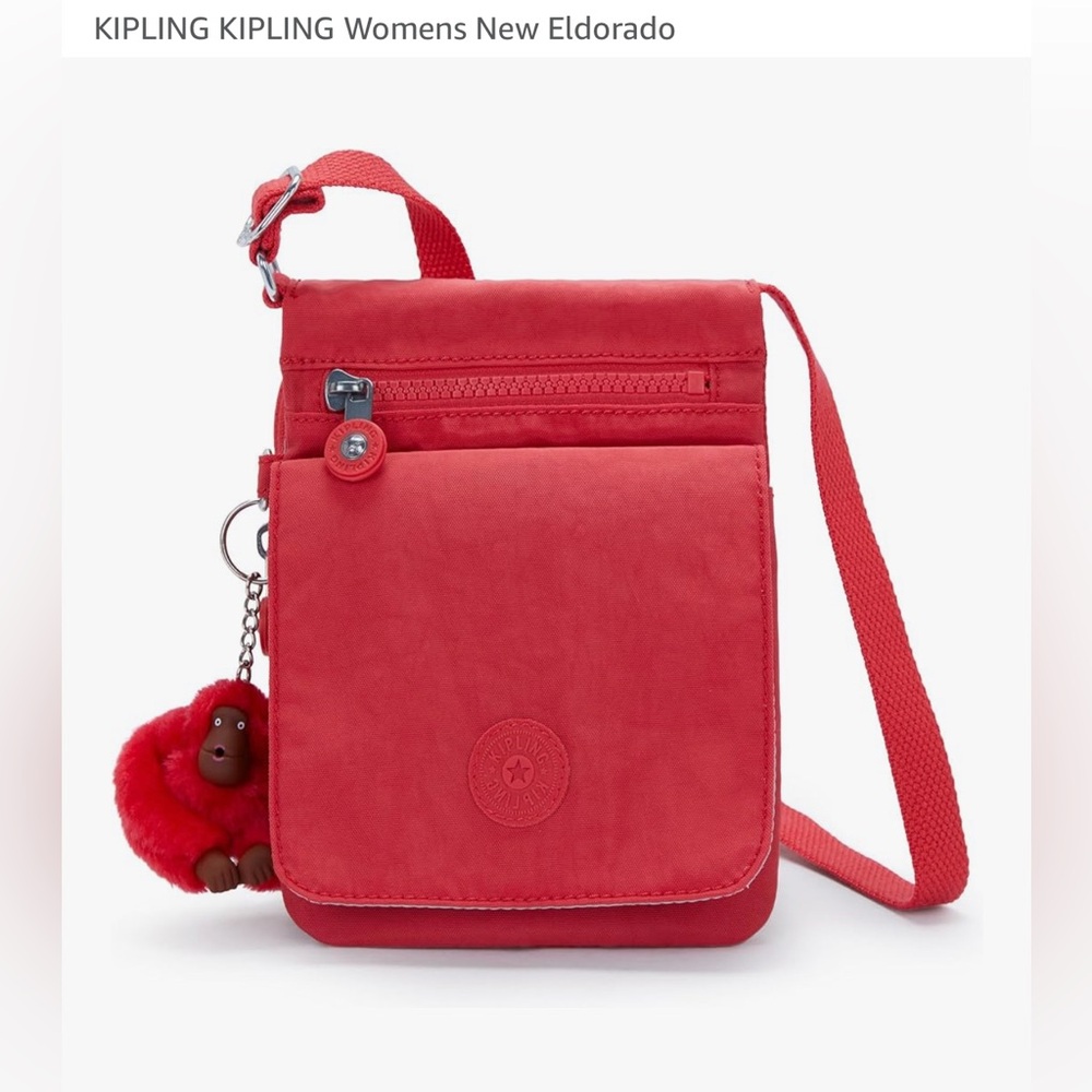 Kipling Women's Eldorado Crossbody Bag in Berry Blitz- NWT